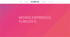 Desktop Screenshot of bluedanubeproductions.com